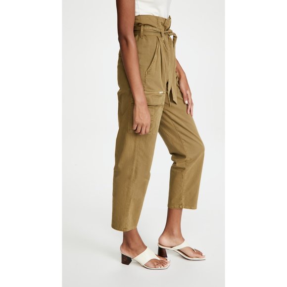 NEW! MOTHER Greaser Paperbag Cargo Pants - Picture 6 of 10
